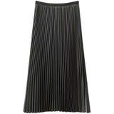 Fongt Organ Folding Long High-Waisted 100-Fold Skirt Over The Knee-Length Women's 2025 Thin Commuting