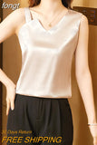 for Women 2023 Spring New Tank Tops Basic Suspender Vest Bottom Womens Tops Printed Women's Blouses V-neck Elegant