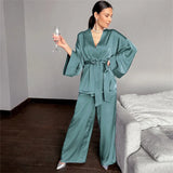 Piece Spring Summer Pyjama Women Pajamas