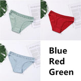 Cotton Panties Underwear Solid Women Sexy Lace Underpants Soft Briefs Set Female Intimates Plus Size Lingerie Panty