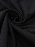 Solid Color Pleated Halter Tank Top-Outfit