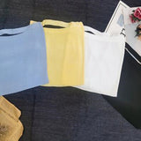 Wearing A Sexy Vest Summer New Retro Babes With Big Slings And Sleeveless