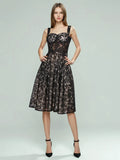 Spring 2025 New Fashion Sexy Mesh Embroidery Design Fish Bone Collection Waist Thin Lace Sling Dress