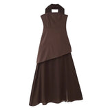 Fongt Summer New Design Sense Niche Fashion Slim Slim Dress