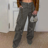 Size Friendly Y2K Cargo Pants-Outfit