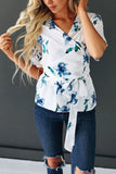 Of Me Floral Tie Wrap