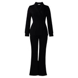 Fongt Women's Clothing 2025 Autumn And Winter 2025 New Female Fashion Temperament Tied With Blazer Pants Two-Set Set