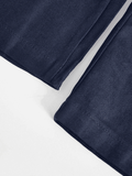 Fold Over Waist Y2K Straight Leg Pants-Outfit