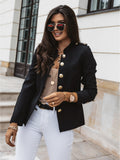 Fongt Burst Long Sleeve Rebuttoned Small Suit Short