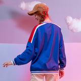 Long Sleeve Hit color pullover