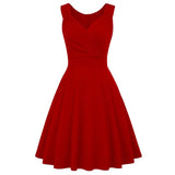 Vintage Hepburn Style Cocktail Light Dress Wish Hot Selling Plus Size Dress-Outfit