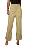Sequined Party High Waist Retro Wide