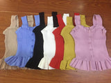 Fongt Summer New Vest Sling Women Wear A Sexy Wooden Ear