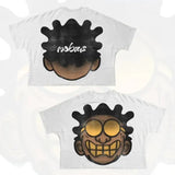 Printing Of Men's T-Shirt Blutosatire Billdog Cotton Oversized Picture-Outfit