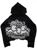 Men's Hoodie Y2K Original Hip-Hop Cartoon Graphic Print Pullover Fashion Leisure Loose Sports Shirt Man-Outfit
