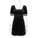Foley Clearance Style Dark Wind Dress A New Summer Dress With Bare Back Suspenders-Outfit