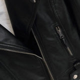 Fongt New Korean Version Of Students Small Coat PU Leather Coat Female Short Spring And Autumn Model Slim Lapel Locomotive Leather Jacket Tide-Outfit