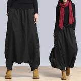 Solid Low Crotch Female Plus Size