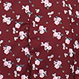 Pink Floral Midi Dress Women Sexy Off Shoulder Ruffles Long Dresses Summer Strapless Side Split Print Dress Beach