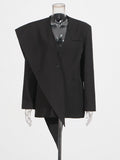 Fongt 2025 Autumn And Winter New High-End Oscarb Shawl With A Buckle Suit Jacket Women's