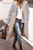 Fongt Solid Hooded Cotton Suit Long Sleeve Double-Sided Winter Warm Shirt Coat Cotton Coat