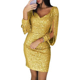 Sleeves Short Evening Party Wrap Hip Package