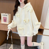 3D Bow Hoodie-Outfit