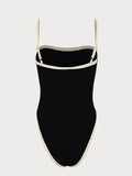 swimsuit in contrasting