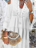 Spring Embroidery Crochet Lace Boho