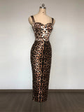 Fongt Dress Women 2025 Summer New Sexy Hottie Fashion Slings High-Waist Tight Body