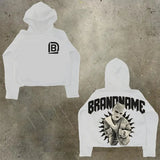 Men's Hoodie Y2K Original Hip-Hop Cartoon Graphic Print Pullover Fashion Leisure Loose Sports Shirt Man-Outfit