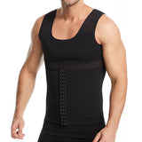 Men's Plastic Body Clothes Buckle, Net Gauze, Breathable, Belly, Beer, Chest, Waist Vest-Outfit