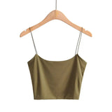 New INS Short Slim U-Collar Double Belt Suspender Tight Sexy Elastic Blouse Girl-Outfit
