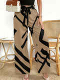 Fongt Women's Clothing With Wide-Legged Commuter