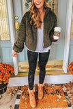 Stand Collar Puffer Coat 1028-1-Outfit