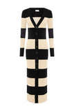 Fongt 2025 New Sexy Dress With Tective Striped Striped Dresses