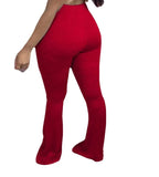 Autumn Sexy High Waist Tight Flared