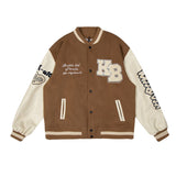 Retro Baseball Uniform Jacket-Outfit