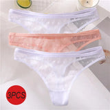 Sexy Panties Women G-String Thong Lace Underwear Pantys Low-Waist Female Underpants Mesh Perspective Briefs