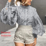 Women Big Lantern Sleeve