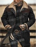 Fongt Autumn And Winter Men's Coat Velvet Jacket More Pocket Coat More Color?
