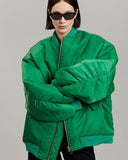 Fongt Autumn And Winter Men And Women With The Same Loose Zip Cotton Flying Jacket Women Ins Small Fragrant Style Baseball Jacket