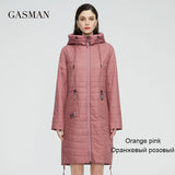 2022 New Women's spring jacket Autumn Women Coat Long parka Fashion women's jackets female Thin Cotton