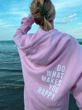 Style Fleece-lined Loose Hooded Fashionable