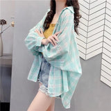 Fongt Spring And Autumn Korean Version Of The New Thin Long-Sleeved Outer Shirt Women's Gas Protection Coat Hong Kong