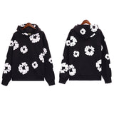 Invoice Printed Kapok Loose Sweater Y2K Hip Hop Street Pullover Casual Top For Men And Women-Outfit