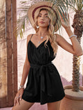 Solid Color Loose Fashion One-piece