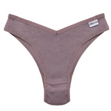 Women's Panties Cotton G-String Panties Underwear Women Comfortable Casual T Back Female V Waist Intimate