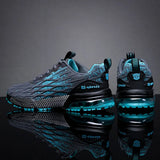Men's Breathable Running Shoes High Quality Air Sole Cushioning Sneakers Outdoor Wear-resistant Reflective Jogging
