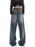 Vintage Wash 90's Baggy Boyfriend Jeans-Outfit